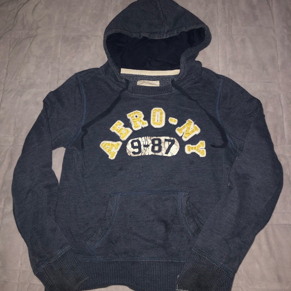 Y2K Aeropostale Blue Collegiate Sweatshirt